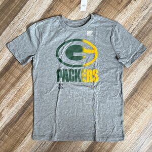 NFL Green Bay Packers Gray Kids Tee
